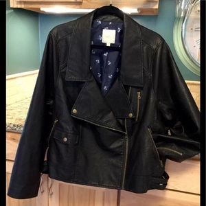 NEW Size 3X MODCLOTH Black  Motorcycle Jacket